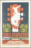 2023 Chris Stapleton - Dallas II Letterpress Concert Poster by Brad Vetter