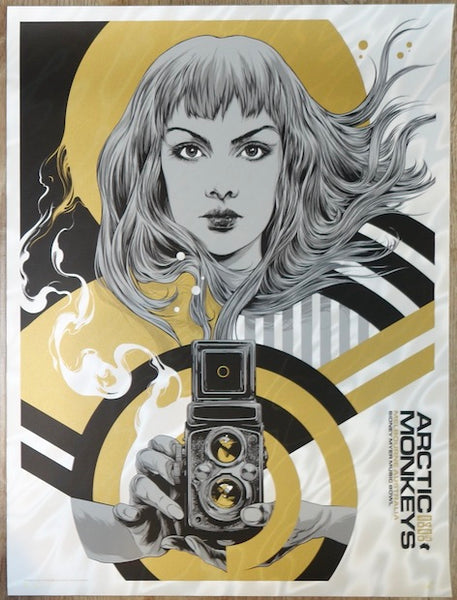 2023 Arctic Monkeys - Melbourne I Silk Foil Variant Concert Poster