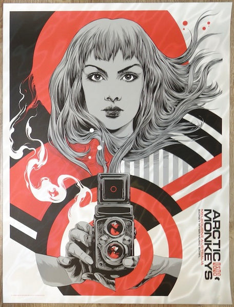 2023 Arctic Monkeys - Melbourne II Silk Foil Variant Concert