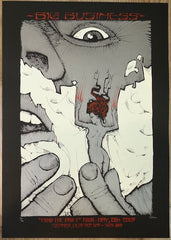 2009 Big Business - Costa Mesa Silkscreen Concert Poster by Malleus