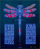 2005 Coheed and Cambria - Anaheim Silkscreen Concert Poster by Emek