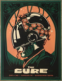 2023 The Cure - Cuyahoga Falls Silkscreen Concert Poster by Jack C. Gregory