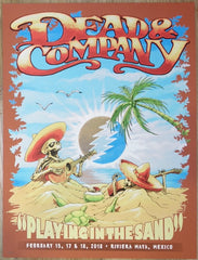 2018 Dead & Company - Mexico II Lithograph Concert Poster by ???