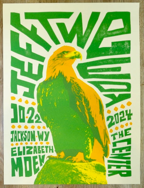 WALLPAPER AND THE ARTIST 壁紙とアーティスト（英語版） 2024 Jeff Tweedy - Jackson Silkscreen Concert Poster by Jose
