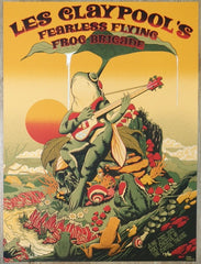 2023 Les Claypool FFFB - Port Chester Silkscreen Concert Poster by Pedro Correa