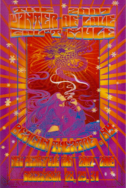 2007 Gov't Mule - NYC NYE Lenticular Concert Poster by Richard
