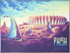2018 Phish - Hampton Silkscreen Concert Poster by Dan Mumford