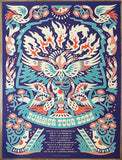 2025 Phish - Summer Tour Silkscreen Concert Poster by Joshua Noom