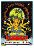 1997 Porno for Pyros - Santa Barbara Silkscreen Concert Poster by Emek