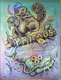 2024 Primus - Raleigh Foil Variant Concert Poster by Brad Albright