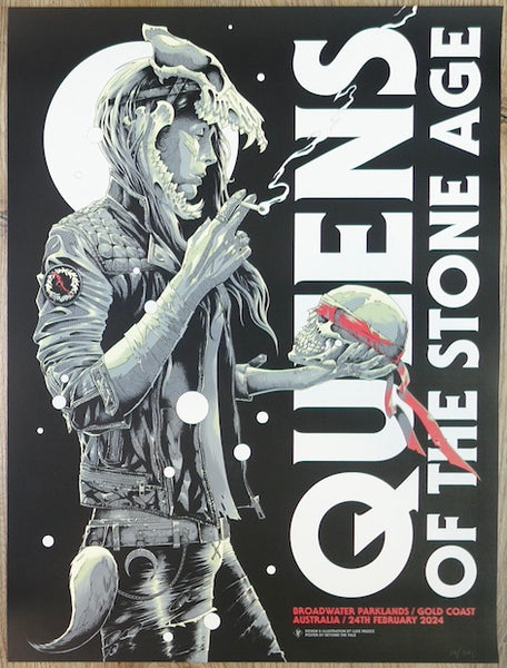 2024 Queens of the Stone Age - Gold Coast Silkscreen Concert