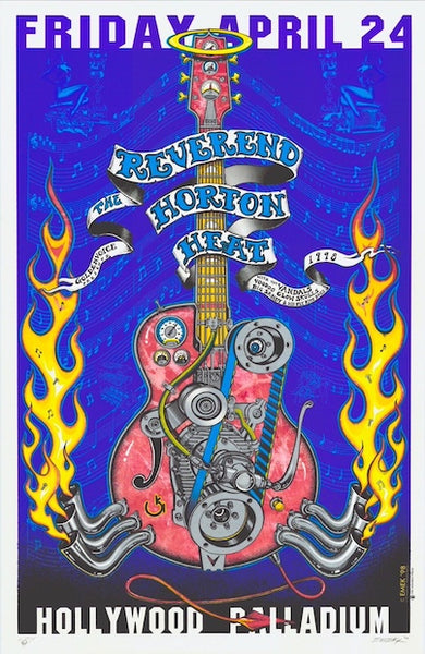 The Reverend Horton Heat シルクスクリーンポスター The Reverend Horton Heat シルクスクリーンポスター - メルカリ