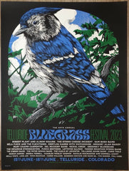 2023 Telluride Bluegrass Festival - Silkscreen Concert Poster by Ken Taylor