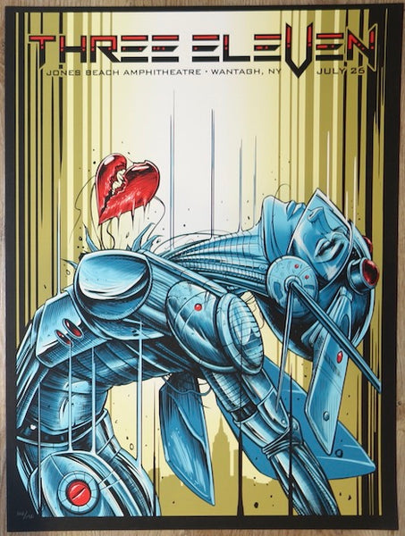 2019 311 - Wantagh Silkscreen Concert Poster by Maxx242 | JoJo's