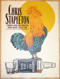 2017 Chris Stapleton - Fresno Silkscreen Concert Poster by John Vogl