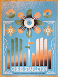 2017 Chris Stapleton - Holmdel Silkscreen Concert Poster by Jose Garcia