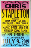2019 Chris Stapleton - Allentown Letterpress Concert Poster by Tribune Showprint