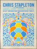 2021 Chris Stapleton - Tampa Silkscreen Concert Poster by Jose Garcia