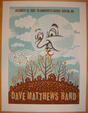 2005 Dave Matthews Band - Boston Concert Poster by Methane