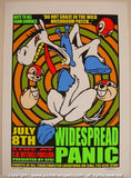 2000 Widespread Panic - Woodlands Concert Poster by Jermaine