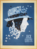 2014 Jack White - Toronto Silkscreen Concert Poster by Methane