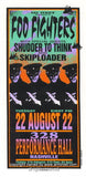 1995 Foo Fighters Silkscreen Concert Poster by Arminski (MA-049)