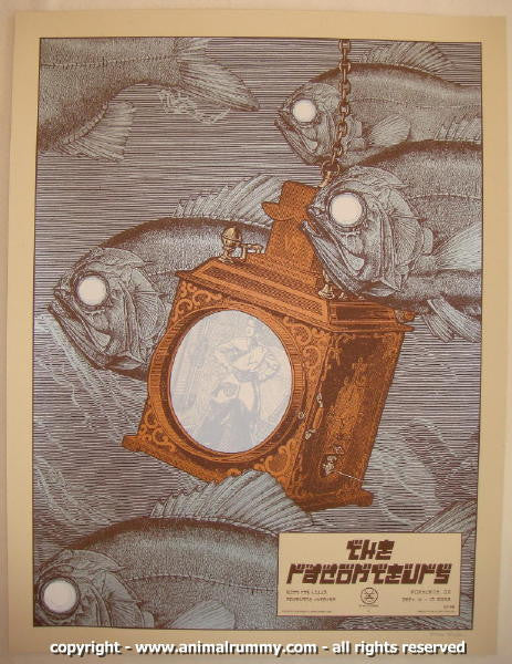 2008 The Raconteurs - Portland II Concert Poster by Rob Jones