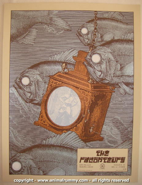 2008 The Raconteurs - Portland II Silkscreen Concert Poster by Rob Jones