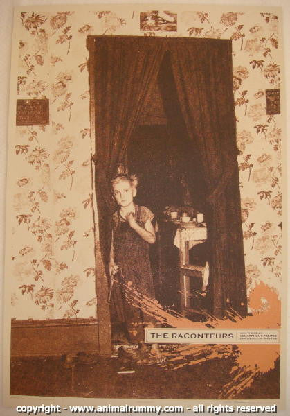 2008 The Raconteurs - San Diego Concert Poster by Rob Jones