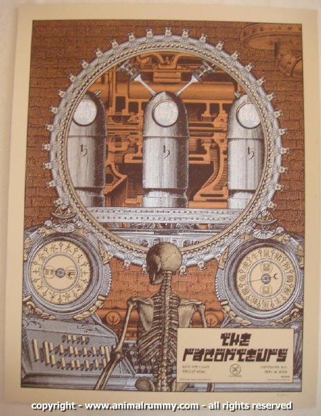 2008 The Raconteurs - Vancouver II Variant Concert Poster by Rob Jones