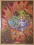 2016 Umphrey's McGee - Las Vegas Wave Foil Variant Concert Poster by James Flames