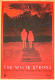 2009 The White Stripes - Silkscreen Movie Poster by Rob Jones
