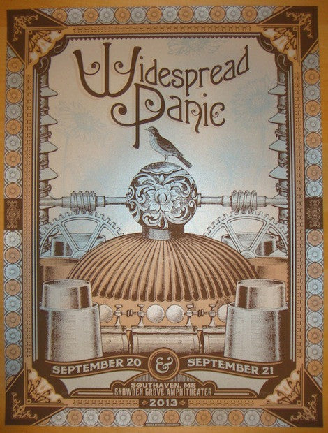 2013 Widespread Panic - Southaven Variant Poster by Status