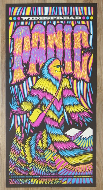 2016 Widespread Panic - Milwaukee I Silkscreen Concert Poster by Brad Klausen