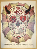 2015 The Arcs - Chicago Silkscreen Concert Poster by Dan Grzeca