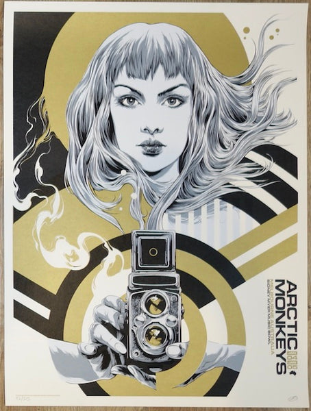 2023 Arctic Monkeys - Melbourne I Silkscreen Concert Poster by Ken