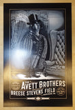 2015 The Avett Brothers - Madison Silver Variant Concert Poster by Moctezuma