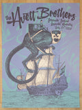 2016 The Avett Brothers - Louisville Silkscreen Concert Poster by Status Serigraph