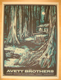 2012 Avett Brothers - Tupelo Concert Poster by Ken Taylor