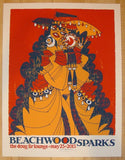 2013 Beachwood Sparks - Portland Concert Poster by Guy Burwell