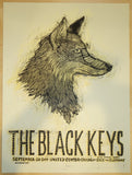 2014 The Black Keys - Chicago II Silkscreen Concert Poster by Dan Grzeca