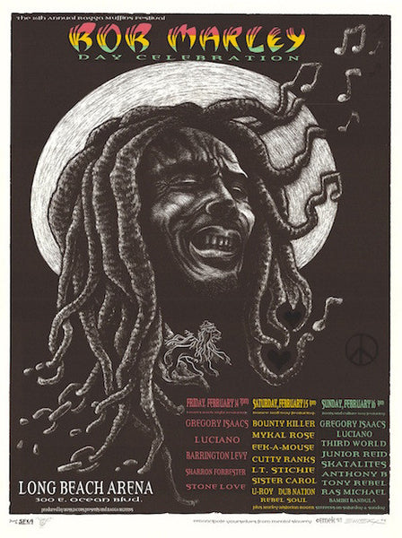 1997 Bob Marley Day w/ Gregory Isaacs & Luciano - Long Beach