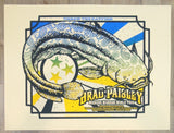 2018 Brad Paisley - Nashville Silkscreen Concert Poster by Andy Vastagh