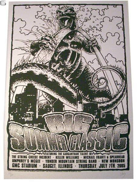 2005 Big Summer Classic - Sauget Variant Concert Poster by Jeff