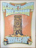 2016 Claypool Lennon Delirium - NYC Silver Variant Concert Poster by Reuben Rude
