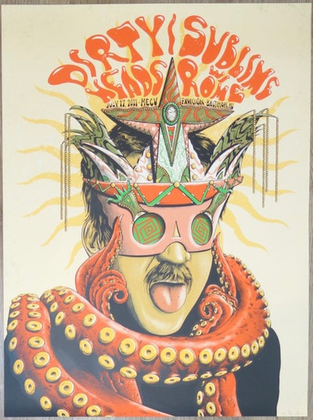 2021 Dirty Heads & Sublime w/ Rome - Baltimore Concert Poster by