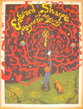 2012 Edward Sharpe - Asheville Concert Poster by James Flames