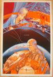 2013 "Elysium" - Silkscreen Movie Poster by Martin Ansin