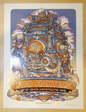 2015 Foo Fighters - Albuquerque Silkscreen Concert Poster by Guy Burwell