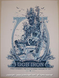 2006 Gob Iron Silkscreen Concert Poster by Guy Burwell